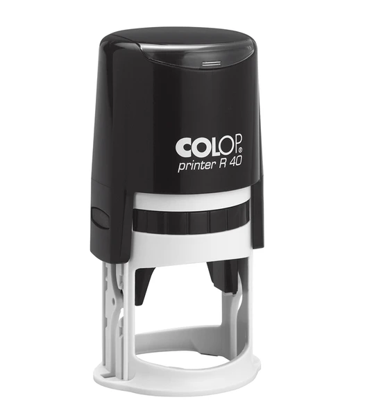 COLOP R40 YUVARLAK SİYAH KASA KURU KEÇE - 40MM ürün görseli 1