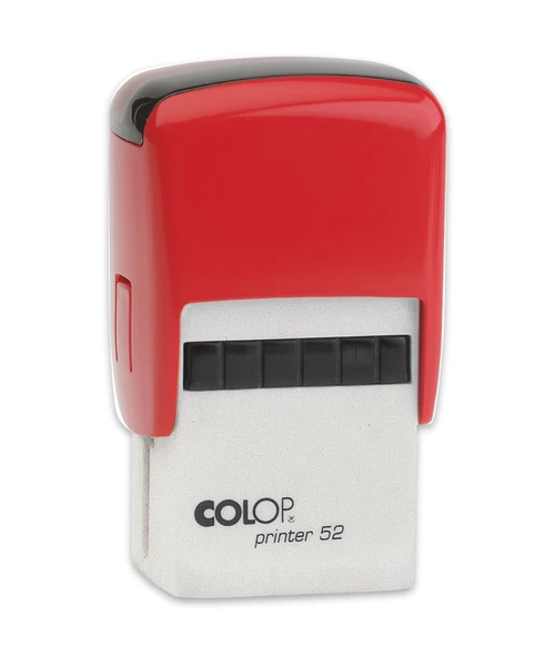 COLOP PRINTER 52 KIRMIZI KASA SİYAH KEÇE - 20X30MM ürün görseli 1