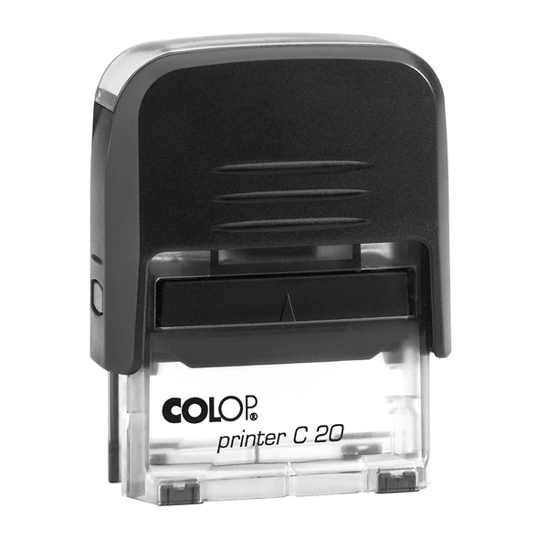 COLOP PRINTER C20 SİYAH KASA SİYAH KEÇE - 14X38MM ürün görseli 1