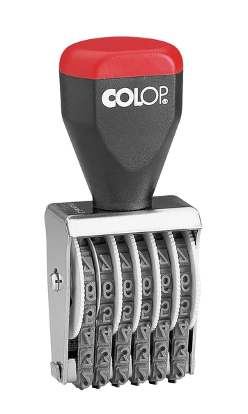 COLOP 04006 BANDLI NUMARATÖR - 4MM/6 HANELİ ürün görseli 1
