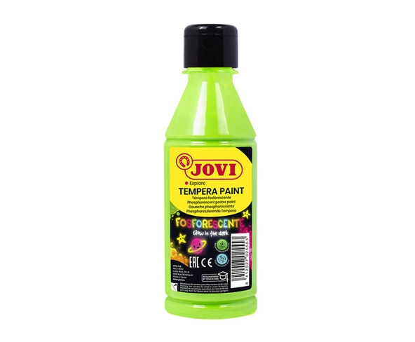JOVI 519 GUAJ BOYA 250ML KARANLIKTA PARLAYAN FOSFORLU YEŞİL ürün görseli 1