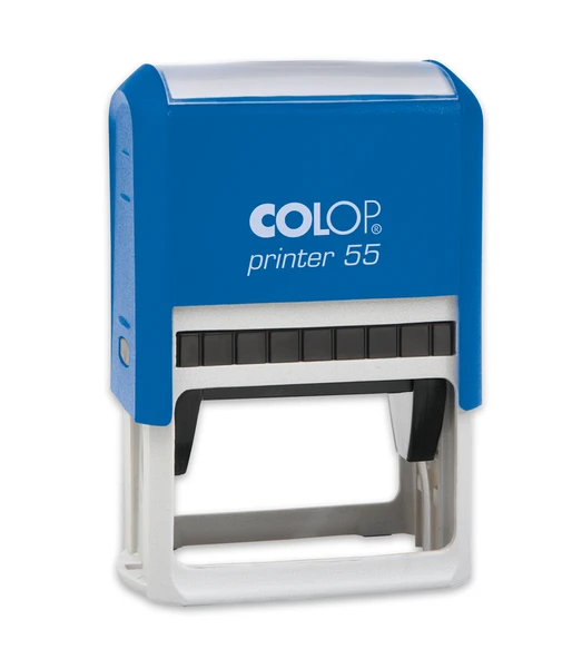 COLOP PRINTER 55 MAVİ KASA MAVİ KEÇE - 40X60MM ürün görseli 1