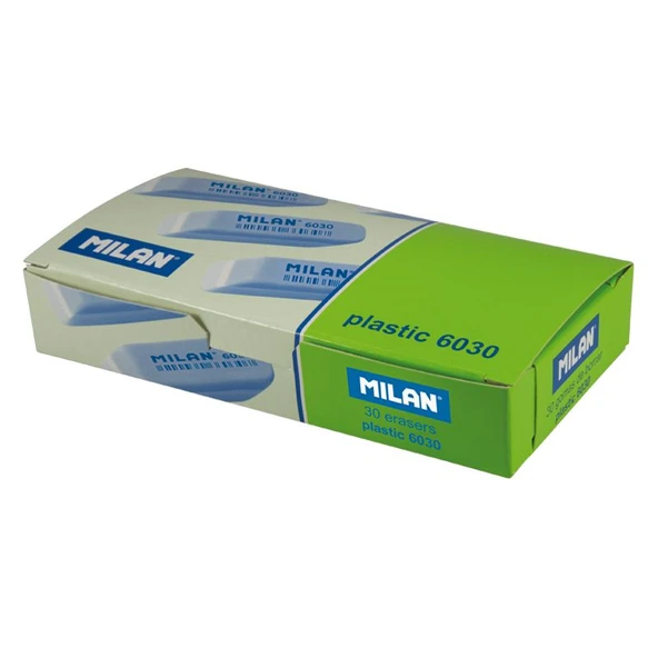 MILAN CPM6030 ESNEK SENTETİK SİLGİ - ÇİFT RENK - 30ADET ürün görseli 1