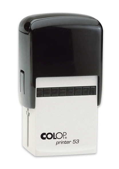 COLOP PRINTER 53 SİYAH KASA SİYAH KEÇE - 30X45MM ürün görseli 1