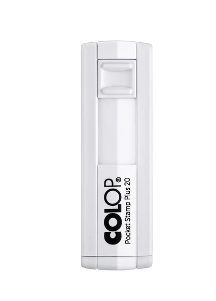 COLOP CEP20 KAŞE BEYAZ KASA SİYAH KEÇE - 14X38MM ürün görseli 1