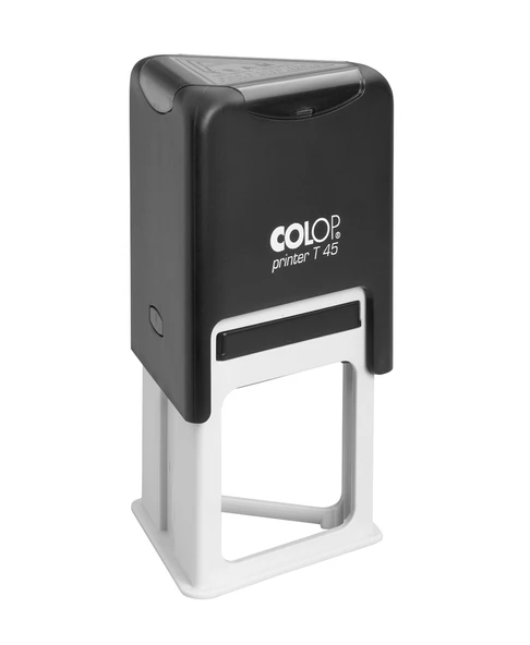 COLOP PRINTER T45 SİYAH KASA MAVİ KEÇE ürün görseli 1