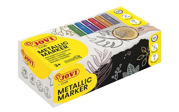 JOVI 1624M DECOR METALIK KALEMİ - 24 RENK ürün görseli 1