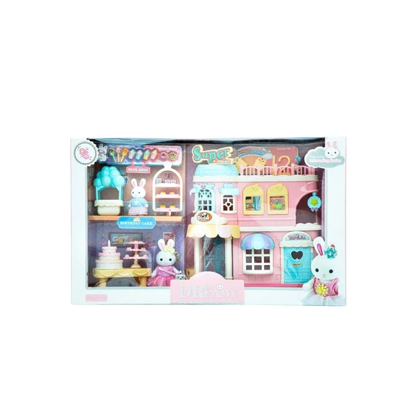 Bay Dreamy Mini Tavşan Pastane Oyun Seti ürün görseli 1