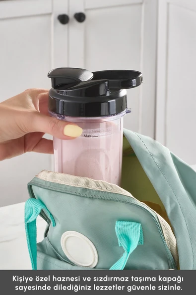 Karaca Blendfit Go Smoothie Blender Antrasit - Resim 6