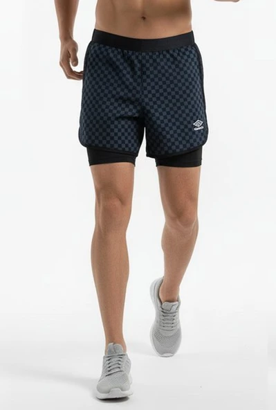 UMBRO Iconic Unisex Taytlı Şort/Antrenman Şortu - VE0052 ürün görseli 1