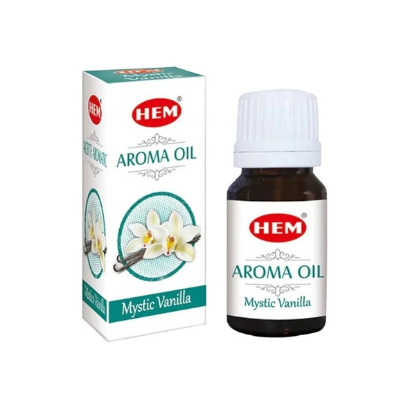 Hem Mystic Vanilla Oil Buhurdan Vanilya Yağı 10ml ürün görseli 1
