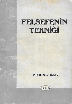 Felsefenin Tekniği Nihat Keklik Doğuş Yayınları - İKİNCİ EL KİTAP ürün görseli 1