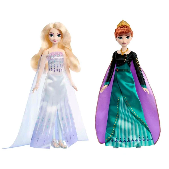 Disney Frozen Anna ve Elsa 2’li Paket HMK51 ürün görseli 1