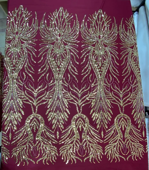 DT 3621.02 BORDO-GOLD - Resim 2