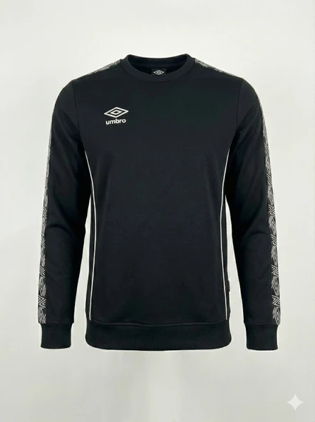 UMBRO Siyah Erkek Spor Sweatshirt - FC0208 ürün görseli 1
