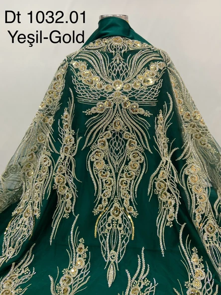 DT 1032.01 YESIL-GOLD ürün görseli 1