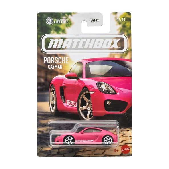 Matchbox  Temalı Arabalar - PORSCHE CAYMAN JJR57-GGF12 ürün görseli 1