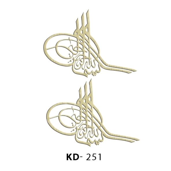 Lazer Kesim Süsler 251 ürün görseli 1