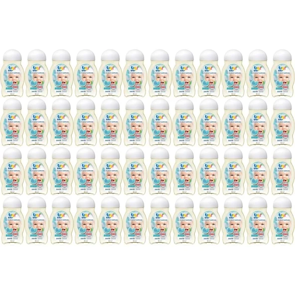 Uni Baby Bebek Saç ve Vücut Şampuanı 200ML Klasik (48 Li Set) ürün görseli 1