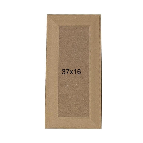 Ahşap Pano 37x16cm PA243 (Kalın) ürün görseli 1