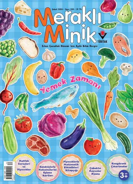 Meraklı Minik Dergi Şubat 2026 (3-6 yaş) ürün görseli 1