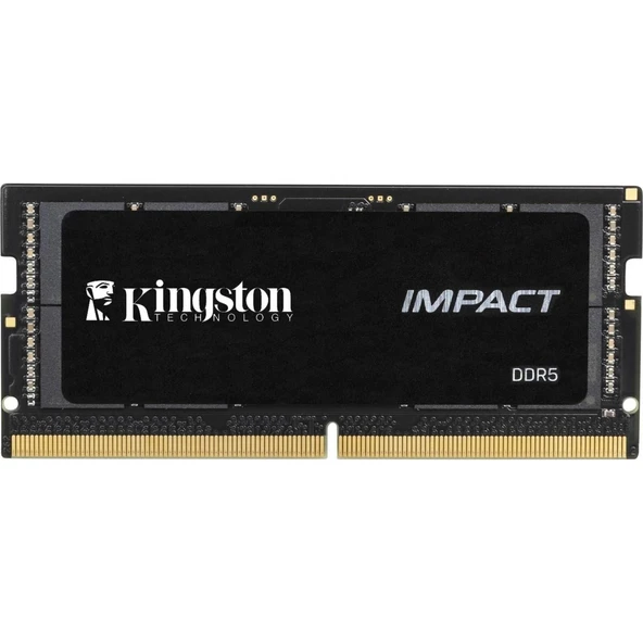 Kingston Impact 16GB 5600MT/S Ddr5 CL40 Sodımm Notebook Ram (KF556S40IB-16TR) ürün görseli 1