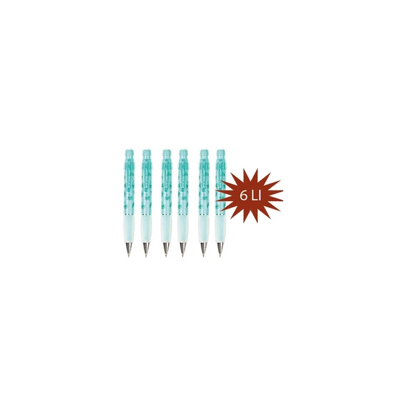 Serve Deep  Versatil Kalem Deep 0.7 MM Kruvasan & Kahve 6 lı paket ürün görseli 1