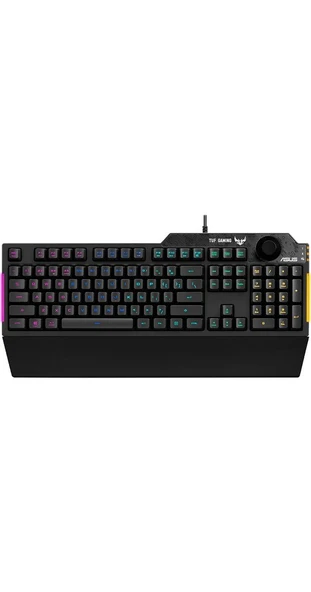 ASUS RA04 TUF Gaming K1 Mekanik Hisli Türkçe RGB Gaming Klavye ürün görseli 1