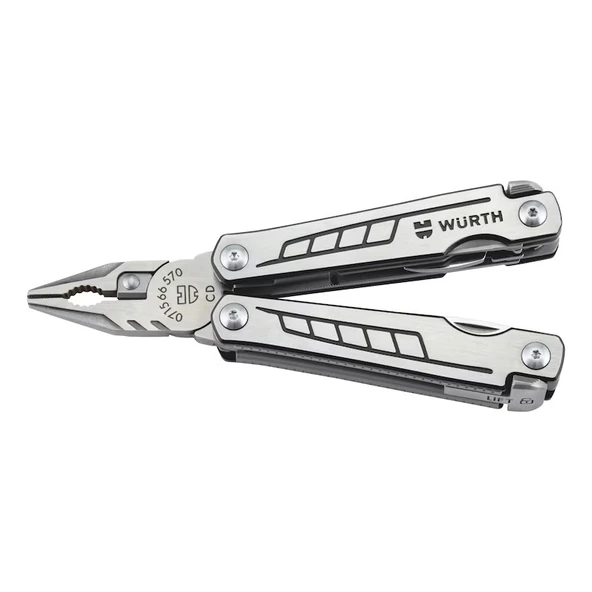 WÜRTH Multi-Function Tool Set 2 Parça - Kamp, Outdoor ve Ev İçin Çok Amaçlı Alet - Resim 7