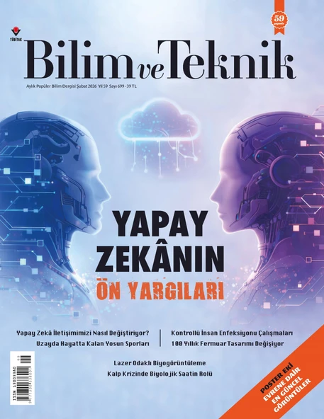 Bilim ve Teknik Dergi Şubat 2026 ürün görseli 1