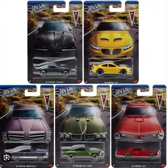 Hot Wheels Silver Series Pontiac 5'li Set GRT01 - 979P ürün görseli 1