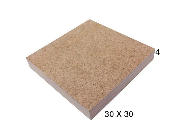 Ahşap Kare Pano 30x30cm PA213 ürün görseli 1