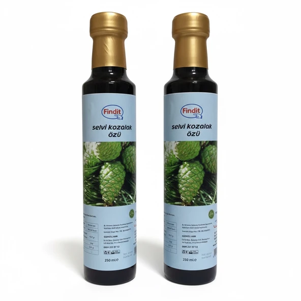 Selvi Kozalak Özü | Doğal Bitkisel Destek 250 ml x 2 adet ürün görseli 1