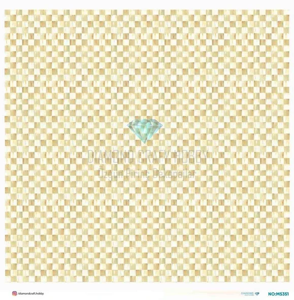 Diamond Pirinç Dekopaj Kağıdı - 5351 - 90x90cm ürün görseli 1