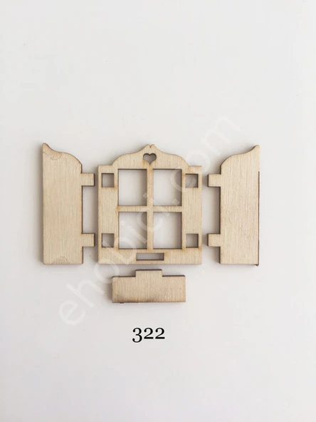 Lazer Kesim Süsler 322 ürün görseli 1