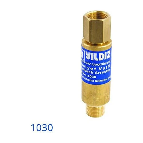 Yıldız 1030 Alev Emniyet Valfi Oksijen ürün görseli 1