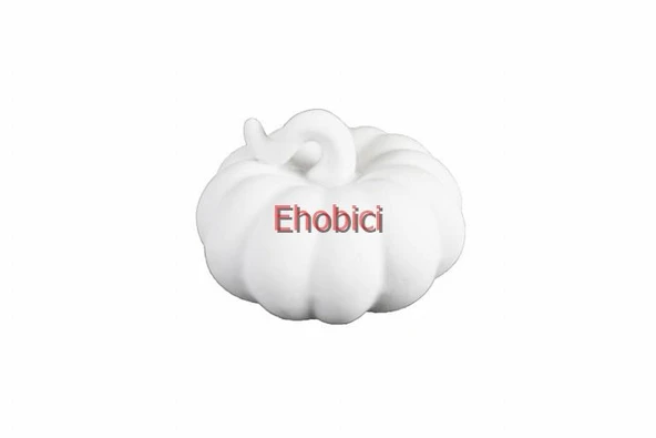 Polyester Sapı Kıvrımlı Küçük Kabak 9x6cm HYK671 ürün görseli 1