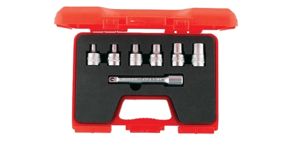 İzeltaş 1113 00 6007 1/2'' Star (Torx®) Lokma Anahtar Takımı 7 Parça ürün görseli 1