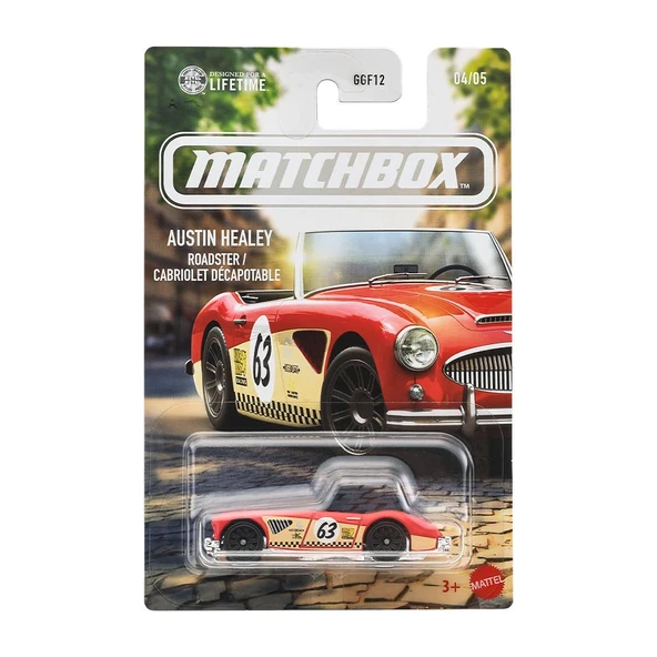 Matchbox  Temalı Arabalar - 1963 AUSTIN HEALEY ROADSTER JJR58-GGF12 ürün görseli 1