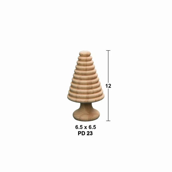 Boyanabilir Doğal Ağaç PD23 ürün görseli 1