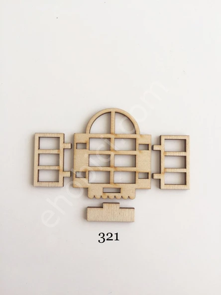 Lazer Kesim Süsler 321 ürün görseli 1