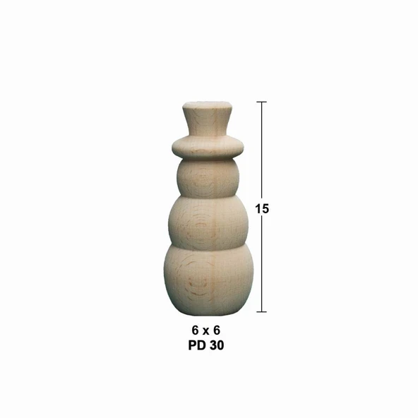 Boyanabilir Kardan Adam PD30 ürün görseli 1