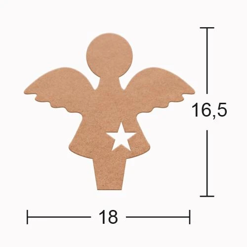 Ahşap Melek H-124 ürün görseli 1
