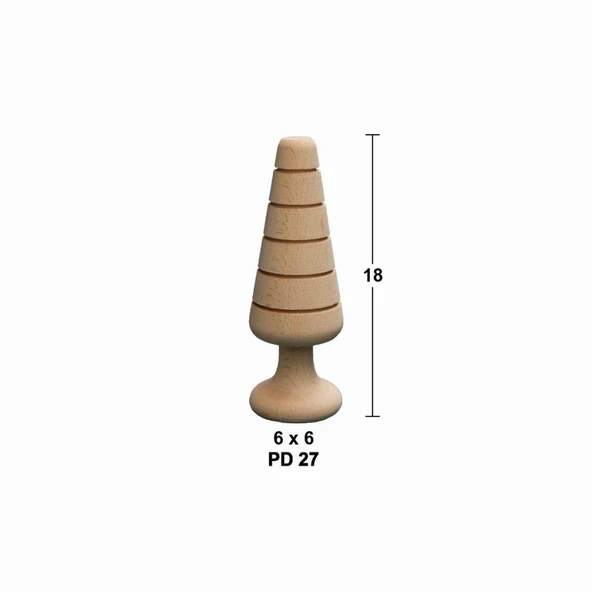 Boyanabilir Doğal Ağaç PD27 ürün görseli 1