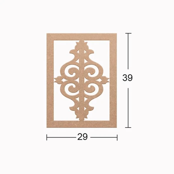 Ahşap Dekoratif Pano DS-036 ürün görseli 1