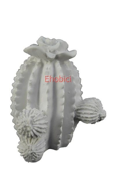 Polyester Tombul Kaktüs 12x9 Cm HYK124 ürün görseli 1