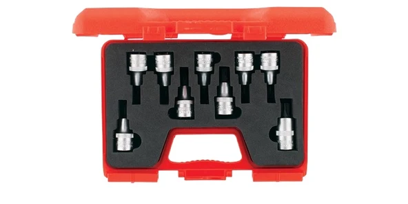 İzeltaş 1113 00 6009 1/2'' Lokmalı Star (Torx®) Uç Takımı 9 Parça ürün görseli 1