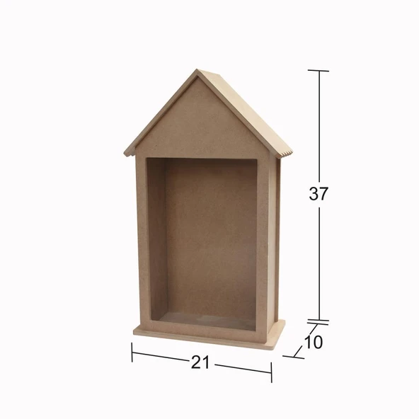 Ahşap Bibloluk 37x21cm L-349 ürün görseli 1