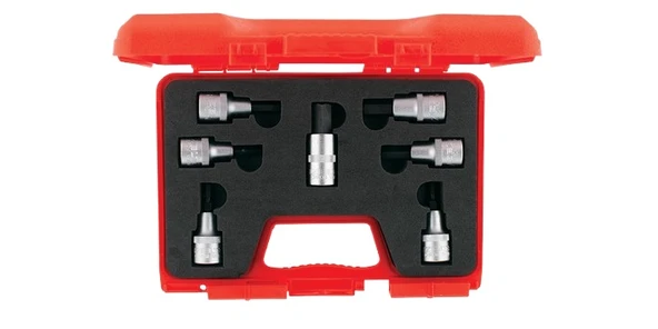 İzeltaş 1113001107 1/2'' Lokmalı Allen Uç Takımı 7 Parça ürün görseli 1