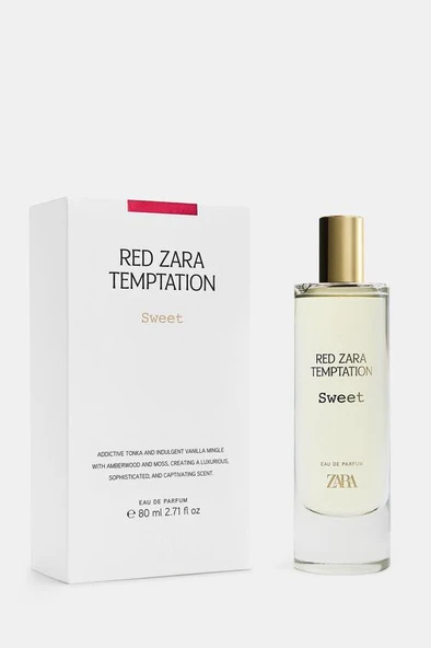 RED ZARA SWEET TEMPTATION EDP 80 ML (2.72 FL. OZ). ürün görseli 1